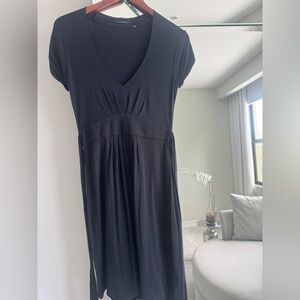 Elie Tahari Black Cotton Dress